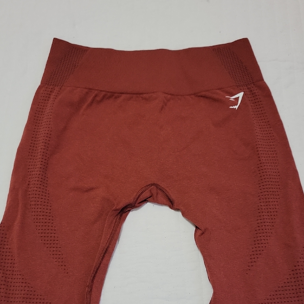 GYMSHARK Vital Leggins Brick Red Marl - XL